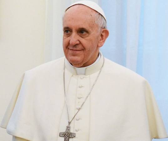 O papa Francisco.