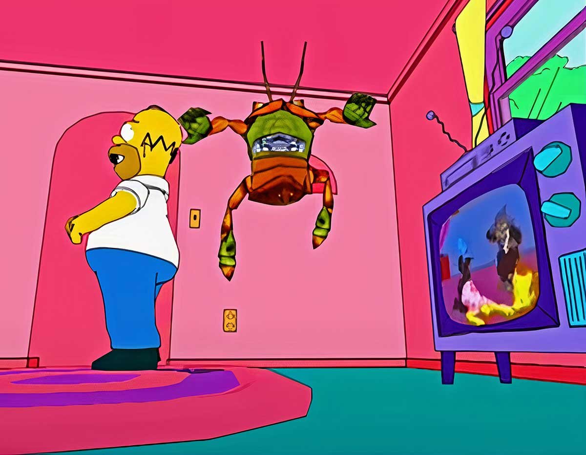 Em The Simpsons: Bug Squad, o jogador poderia controlar um grupo de baratas.
