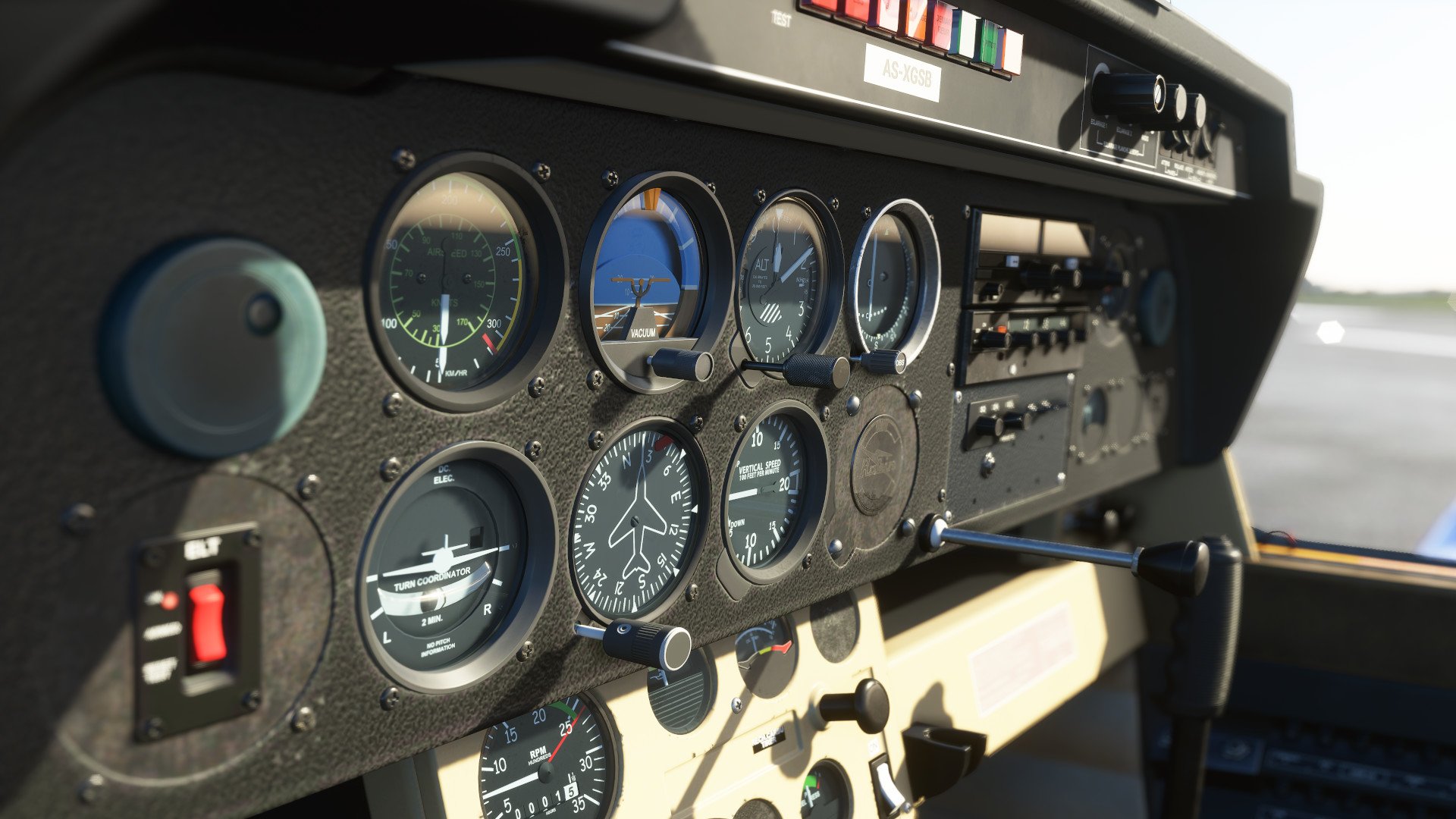 Com o suporte VR, os jogadores vão se sentir realmente na cabine de um avião.