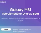 Samsung libera beta da One UI 3 para os celulares Galaxy A e M
