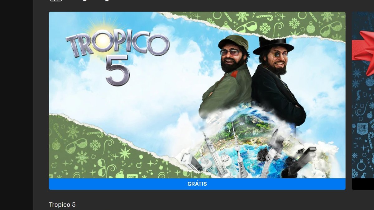 Tropico 5 está de graça na Epic Games até dia 24 de dezembro