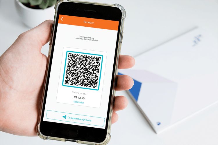Guia gerará automaticamente um QR Code para PIX.