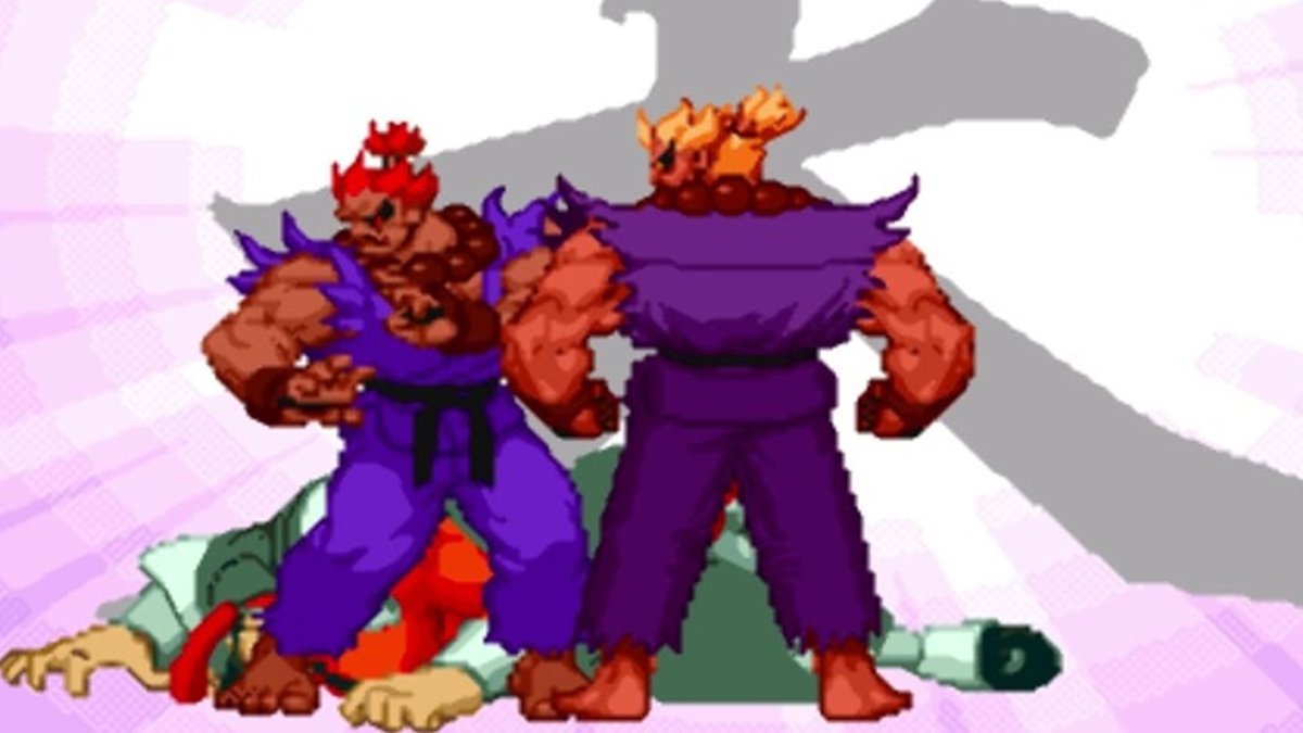 Street Fighter Alpha 2 [PS1] - play as Shin Akuma 