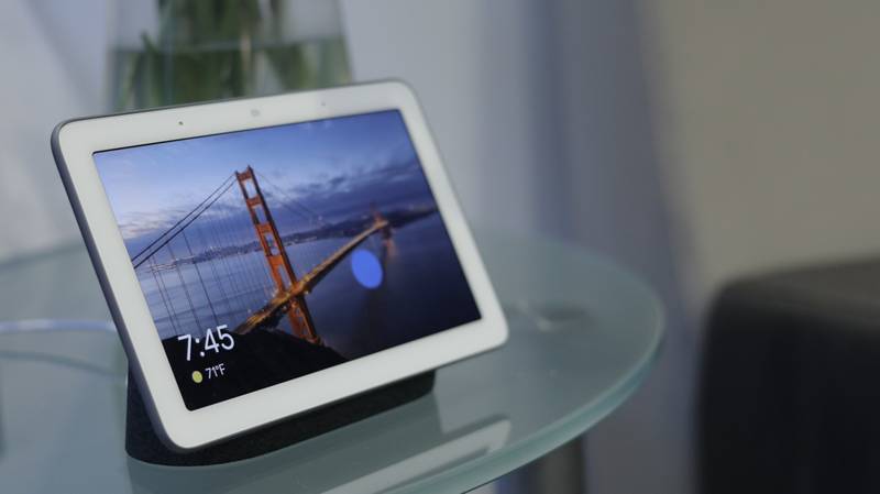 O primeiro modelo do Nest Hub foi lançado em 2018.