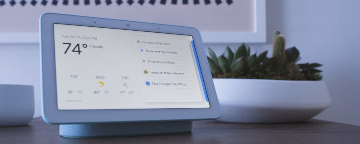 Google home hub hot sale ao