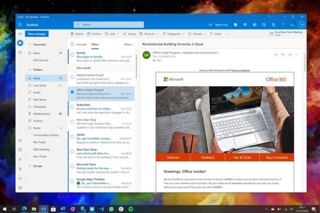 O novo app será baseado no Outlook Web, trazendo diversos avanços em relação à versão atualmente disponível.