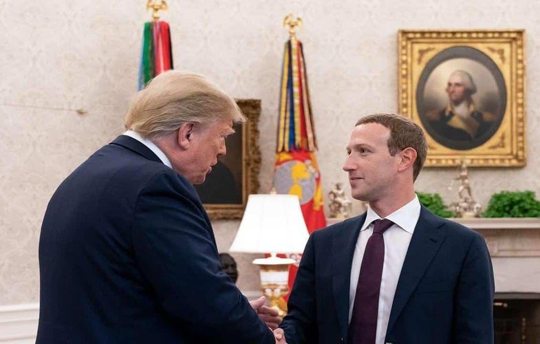 Funcionários do Facebook cobravam uma postura mais firme de Zuckerberg em relação a Trump.