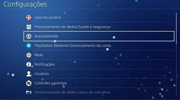 Nem todas as ferramentas de acessibilidade do PlayStation foram adaptadas para português do Brasil