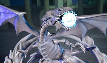 Yu-Gi-Oh: Dragão Branco de Olhos Azuis ganha linda estatueta; veja imagens