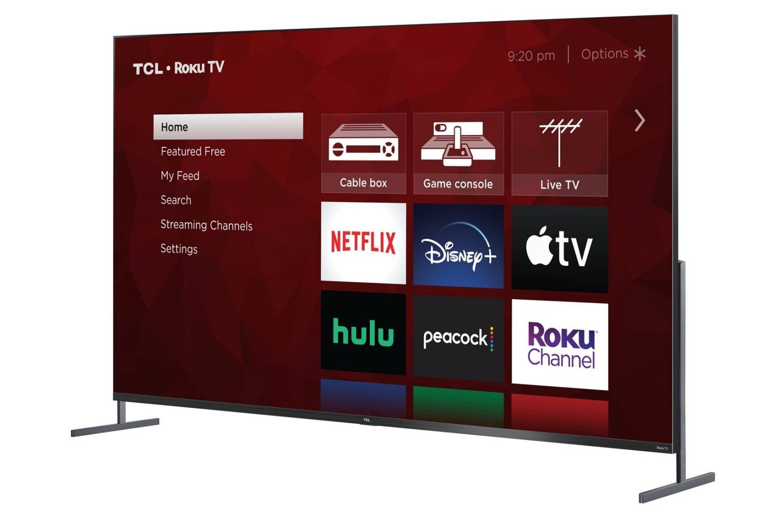 Smarts TVs de 85 polegadas da TCL chegarão ao mercado ainda em 2021.