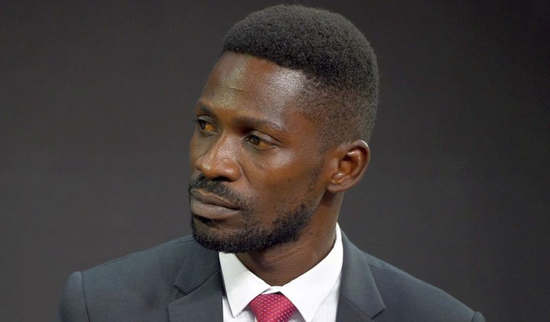 Robert Kyagulanyi, candidato ao cargo.