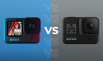 GoPro câmera: o que mudou da Hero 8 para a Hero 9?