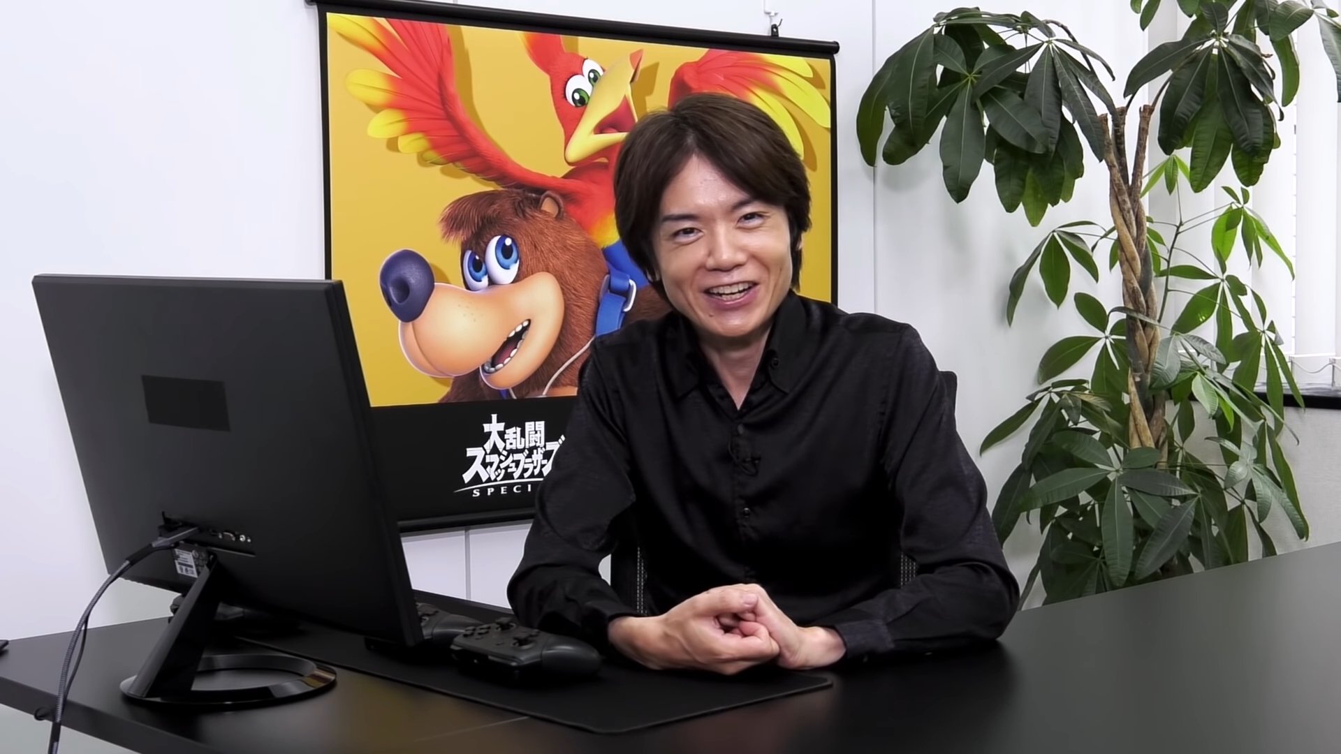 Masahiro Sakurai, diretor de Super Smash Bros. (Fonte: Nintendo / Reprodução)