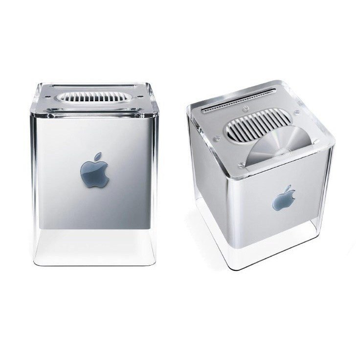 Design do Power Mac G4 Cube era compacto e com alto desempenho. (Fonte: Mac Ave / Reprodução)