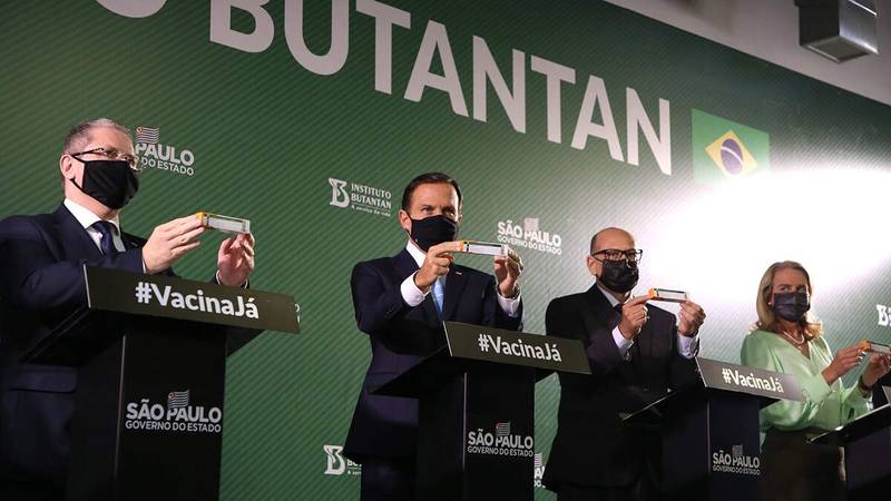 Doses saíram de São Paulo nesta manhã.