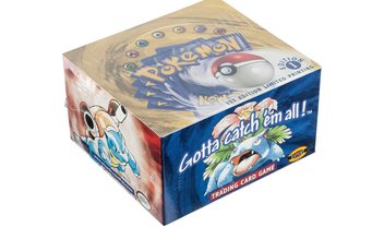 Caixa com boosters de Pokémon TCG é leiloada por US$ 400 mil