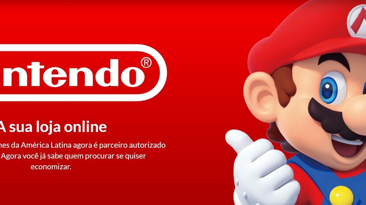 Nintendo anuncia loja digital de jogos para Switch no Brasil