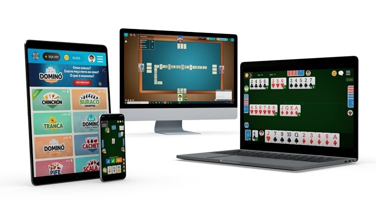 MegaJogos Online - Jogue Buraco, Tranca, Poker, Truco, Dominó