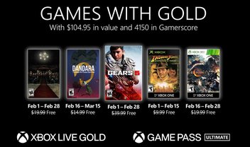 Xbox Games With Gold de fevereiro tem Resident Evil, Gears 5 e mais