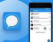Signal ganha wallpapers e adesivos para concorrer com WhatsApp