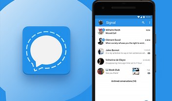 Signal ganha wallpapers e adesivos para concorrer com WhatsApp