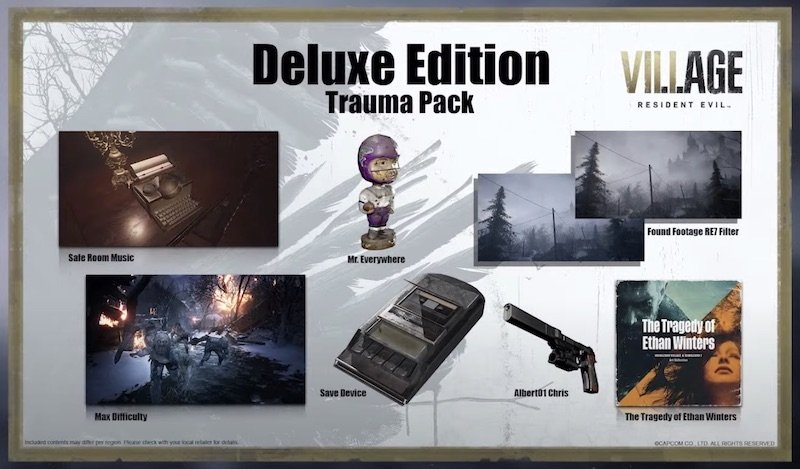 Edição Deluxe de Resident Evil Village