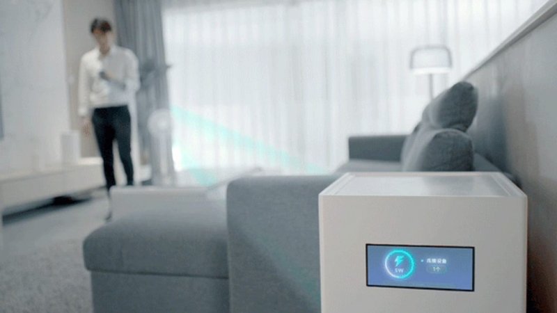 Segundo a Xiaomi, o Mi Air Charge “transforma o carregamento sem fio de ficção científica em realidade”.