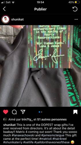 Shunika Terry apagou a imagem do seu Instagram algumas horas após a publicação.