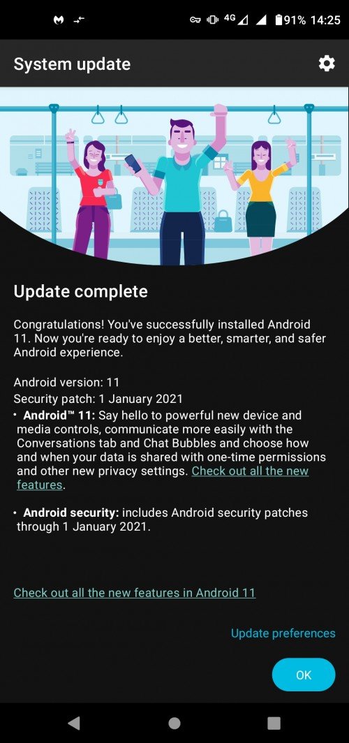 Aparelhos Moto G Pro do Reino Unido começaram a receber o Android 11.