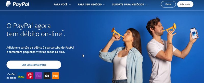 (Fonte: PayPal/Reprodução)