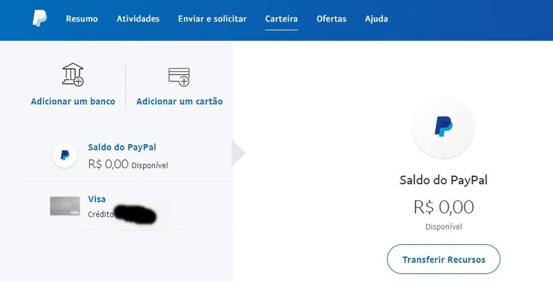 (Fonte: PayPal/Reprodução)