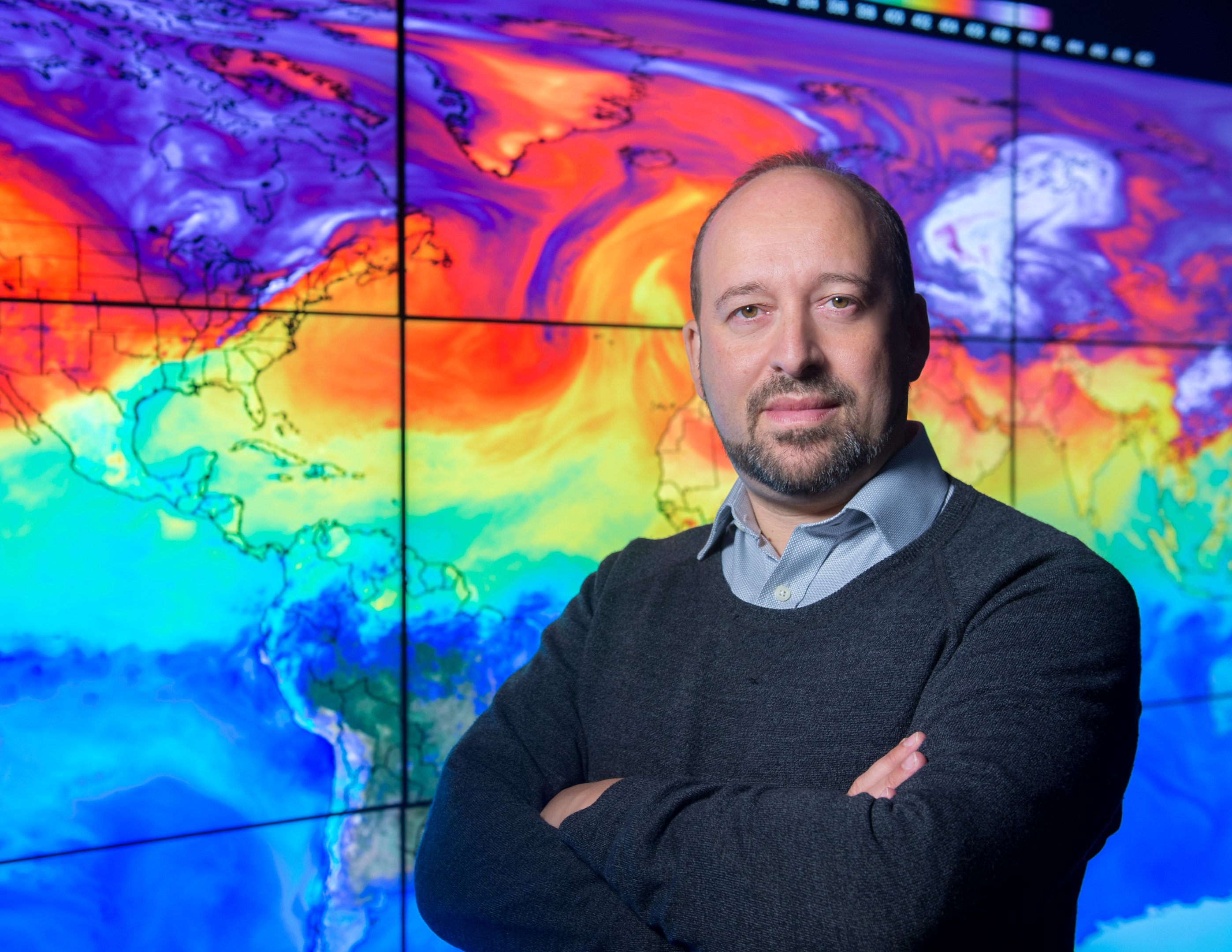 Atual Conselheiro Sênior sobre o Clima, Galvin Schmidt. (Fonte: NASA / Reprodução)