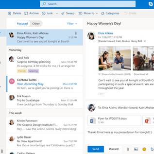Imagem de Microsoft sugere que usuários de Outlook e Hotmail paguem por espaço