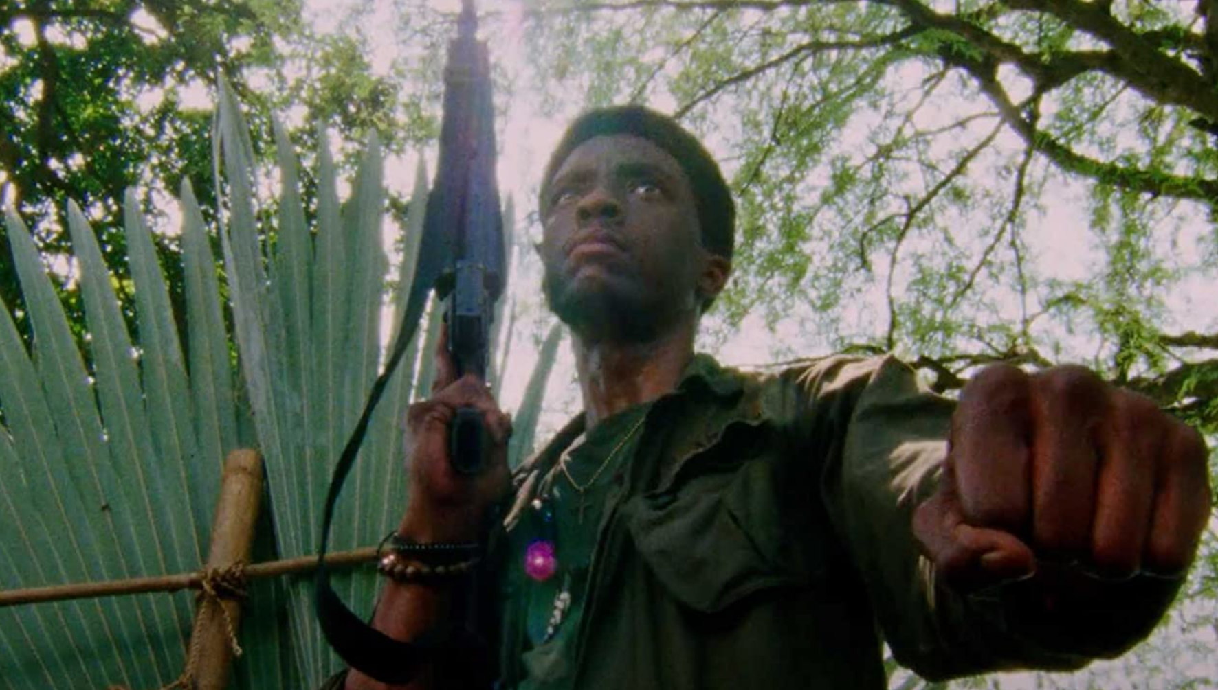 Chadwick Boseman em 'Destacamento Blood'.