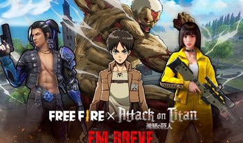 Free Fire terá crossover com Attack on Titan em março