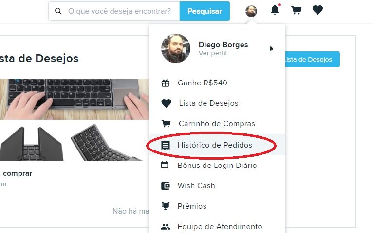 Aprenda como rastrear pedidos no Wish - TecMundo