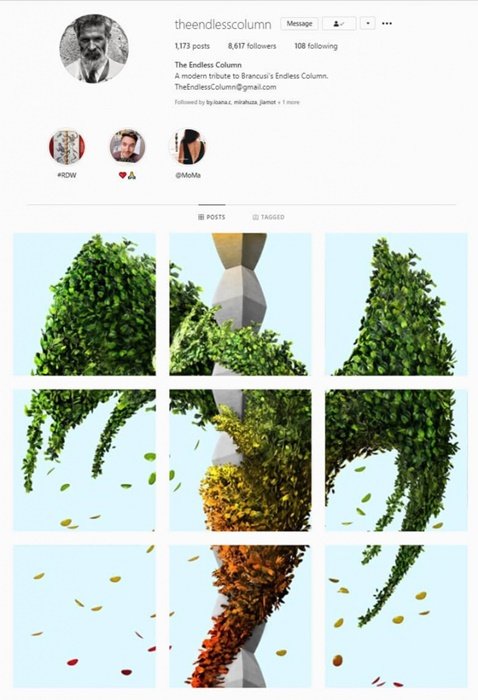 Experimente formatos diferentes e novos ao criar o seu feed do Instagram.
