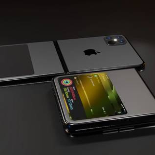 Imagem de iPhone dobrável será mais barato e voltado para público jovem, diz rumor