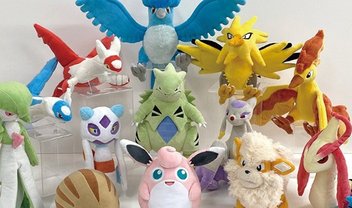 Novas pelúcias de Pokémon são anunciadas no Japão