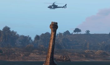 GTA V: jogador cai em Monstro do Lago Ness após salto insano de moto