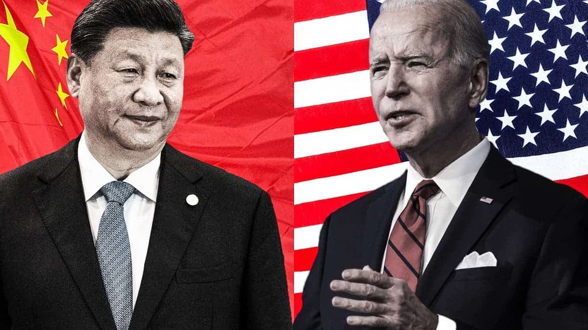 Os líderes Xi Jinping e Joe Biden conversaram por telefone nesta semana.