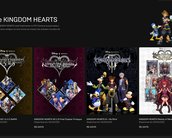 Toda a saga Kingdom Hearts chegará ao PC exclusivo da Epic Games