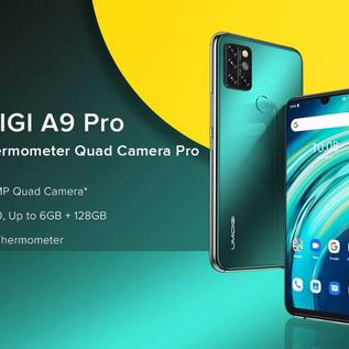 Imagem de UMIDIGI A9 Pro: um celular intermediário que tem até termômetro