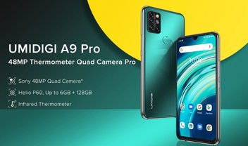 UMIDIGI A9 Pro: um celular intermediário que tem até termômetro