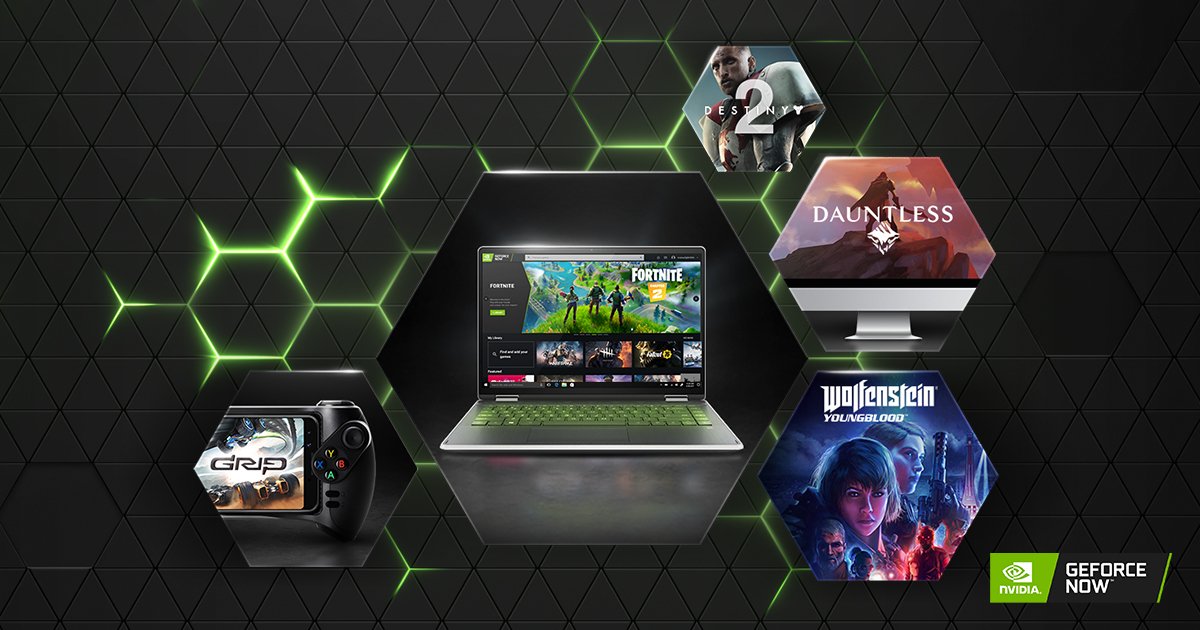 GeForce Now é o serviço de streaming de jogos da NVIDIA.