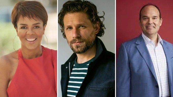 Paula Newsome, Matt Lauria e Mel Rodriguez. (Reprodução)