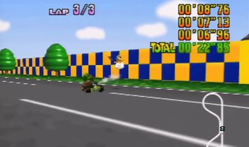 Mario Kart 64: jogador termina corrida em 22 segundos de forma inusitada