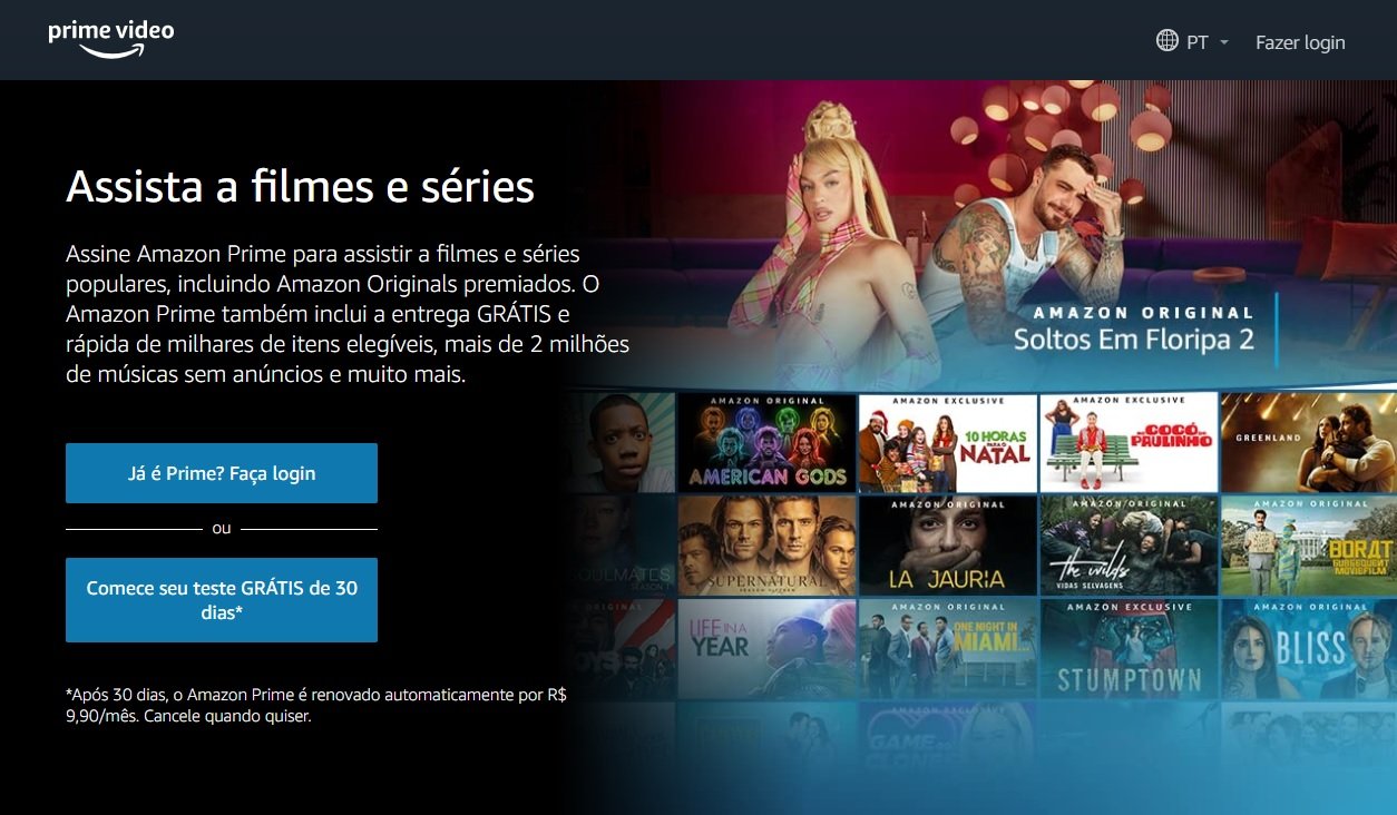 Prime Video para Windows 10 permite baixar filmes e séries