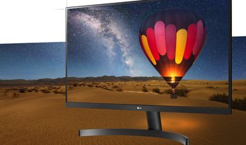 Monitores em promoção no Girafa