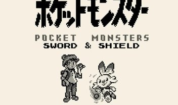 Pokémon Sword/Shield é recriado como jogo de Game Boy